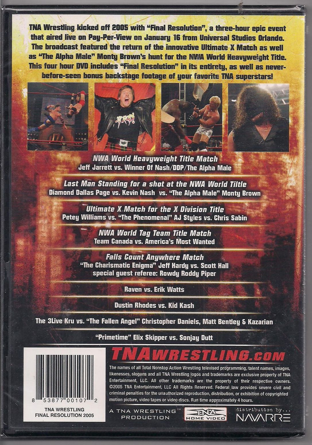 Tna:Final Resolution 05 [New]