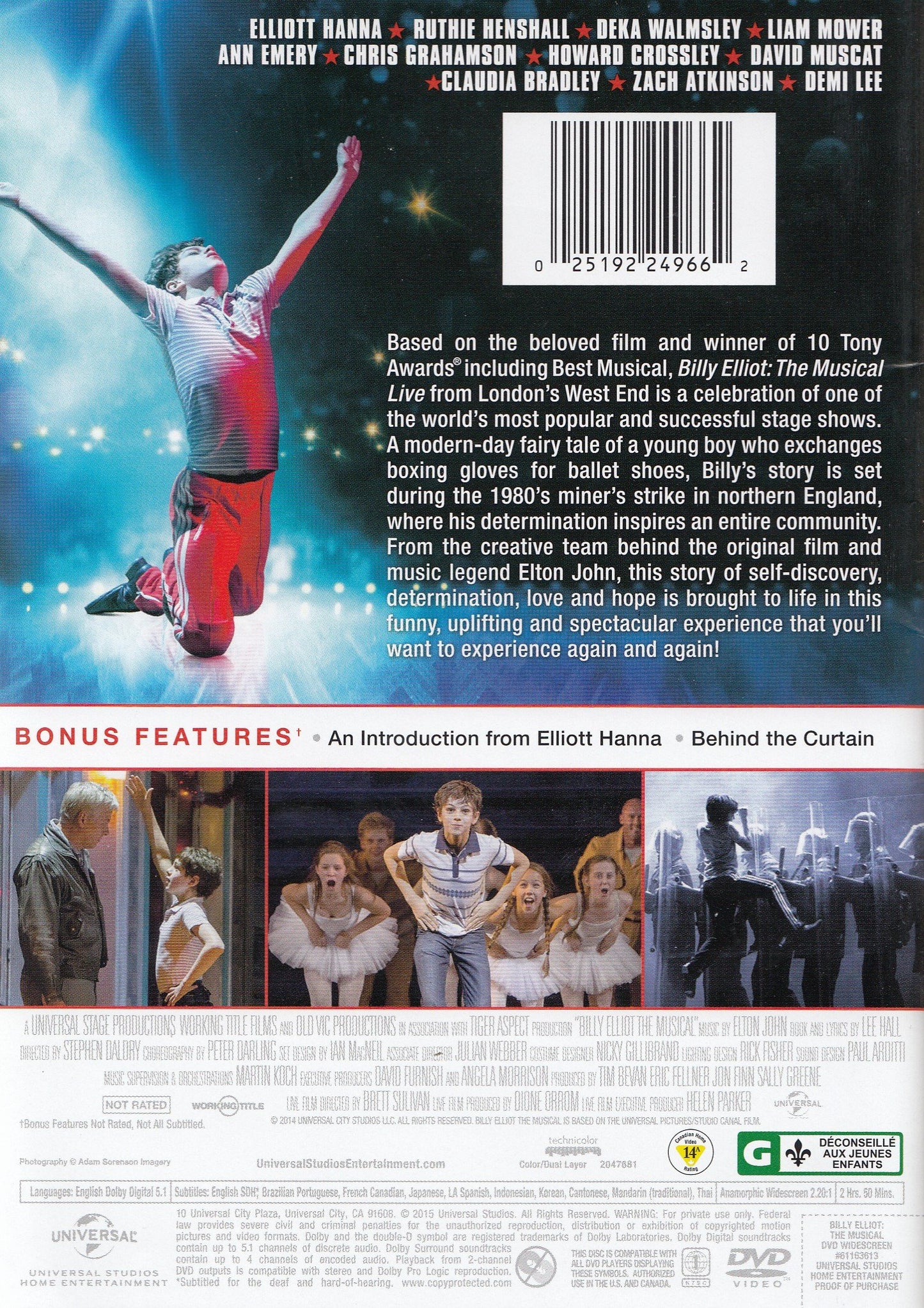 Billy Elliot the Musical: Live [Very Good]