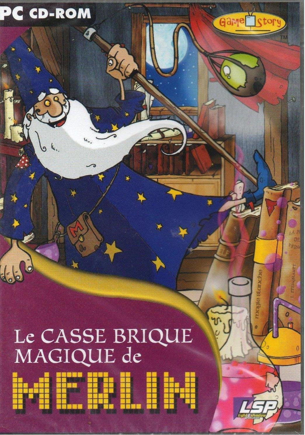 Merlin's Magic Brick Breaker - windows: xp /2000/me/98 [Very Good]