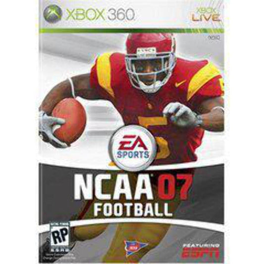 NCAA Football 07 COMPLETE Microsoft XBOX 360 Game [Very Good]