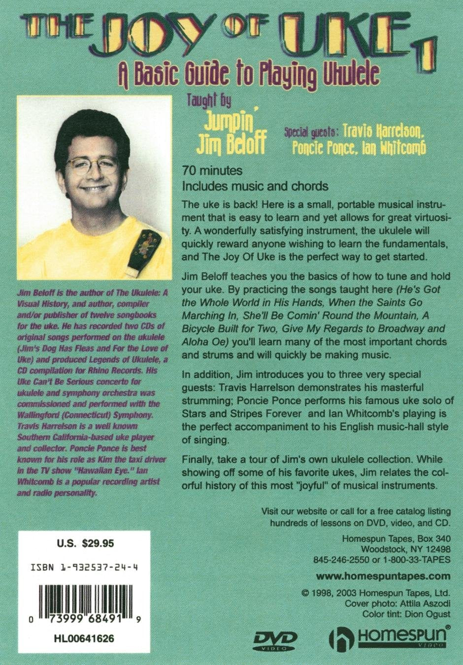 Joy of Uke: Volume 1 [Good]