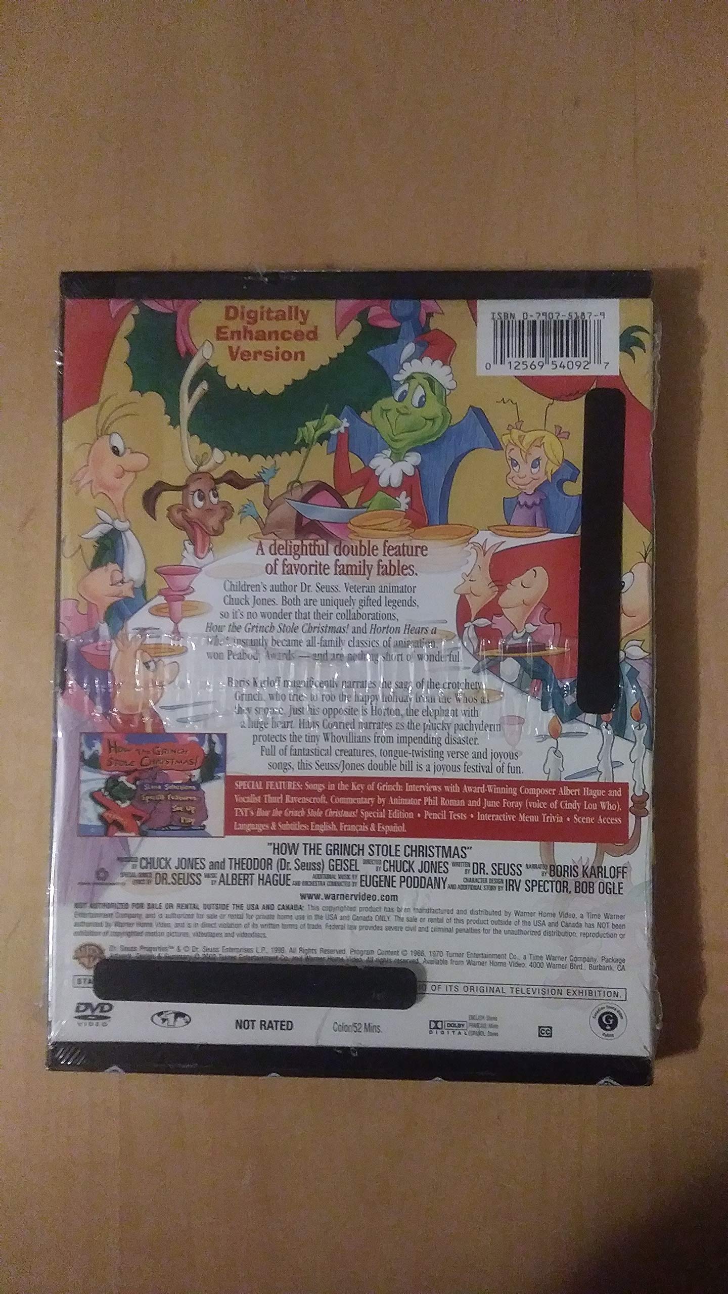 How the Grinch Stole Christmas / Horton Hears a Who (Full Screen) [Good]