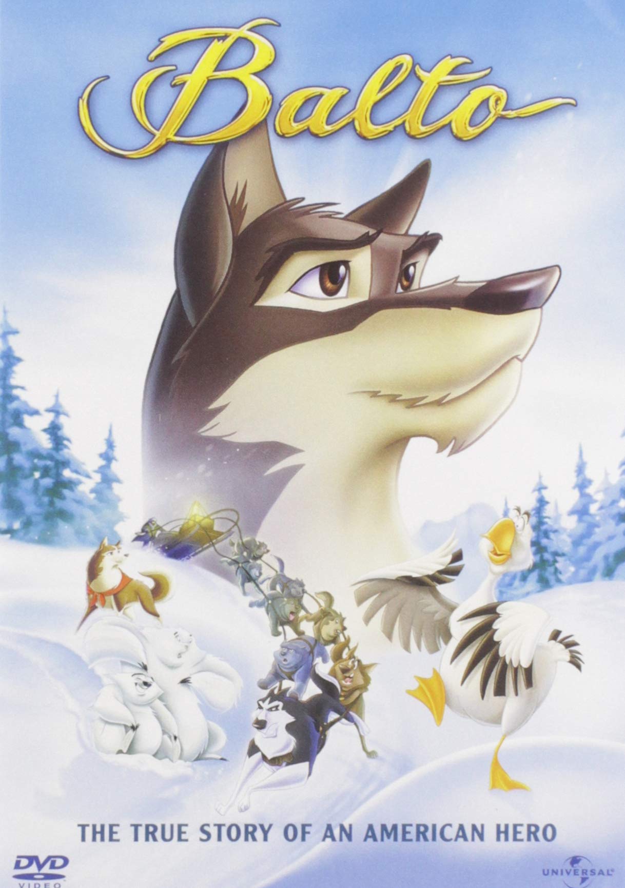 Balto [DVD] (Bilingual) [Good]