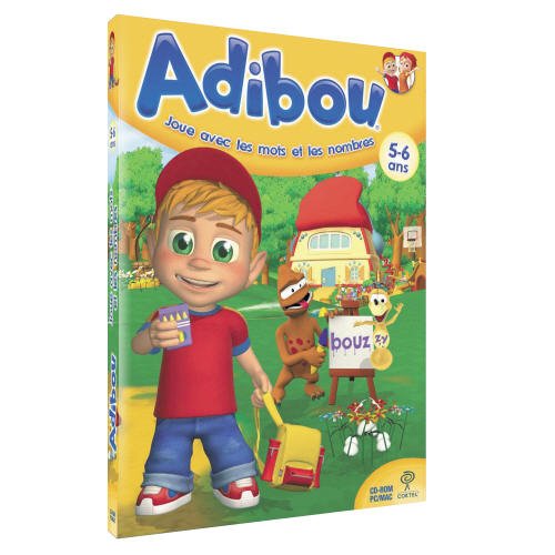 Adibou joue avec les mots et les nombres 5-6 ans (vf - French software) [New]
