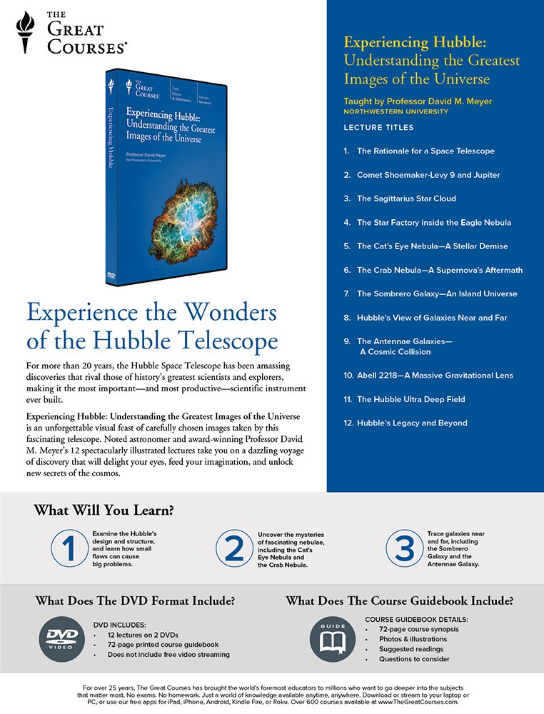 Experiencing Hubble: Understanding the Greatest Images of the Universe [New]