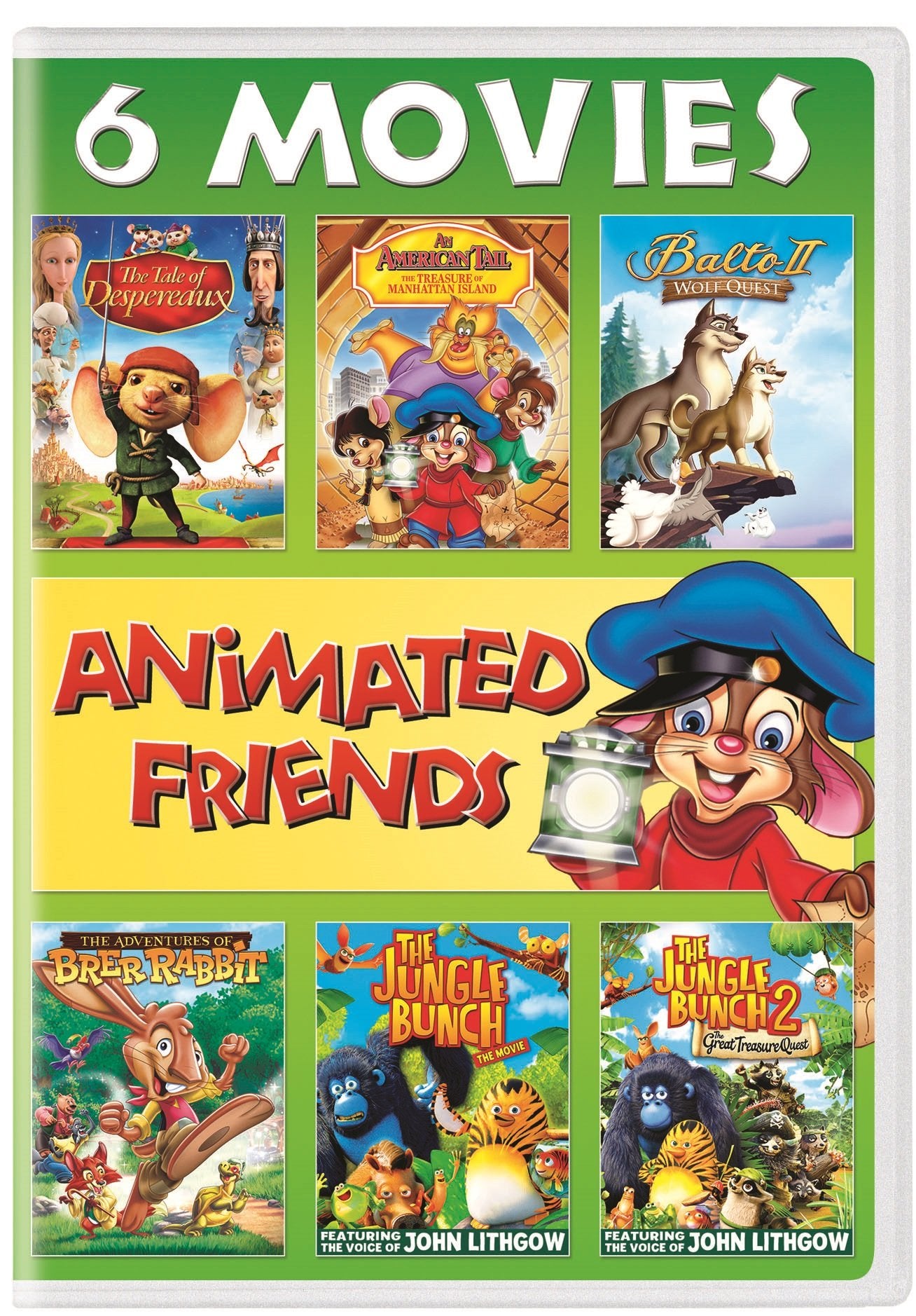 Animated Friends 6 Movie Collection [Very Good]