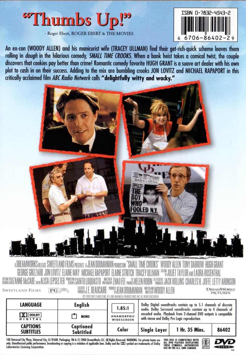 Small Time Crooks (Widescreen) [Very Good]