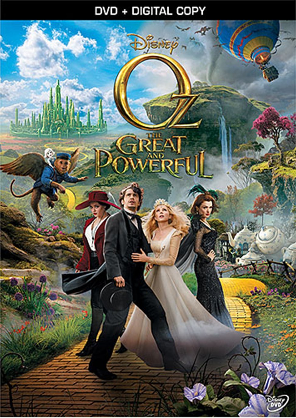 Oz the Great and Powerful (DVD + Digital Copy) [Very Good]