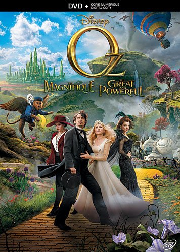 Oz The Great and Powerful / Oz le magnifique (Bilingual) [DVD + Digital Copy]
