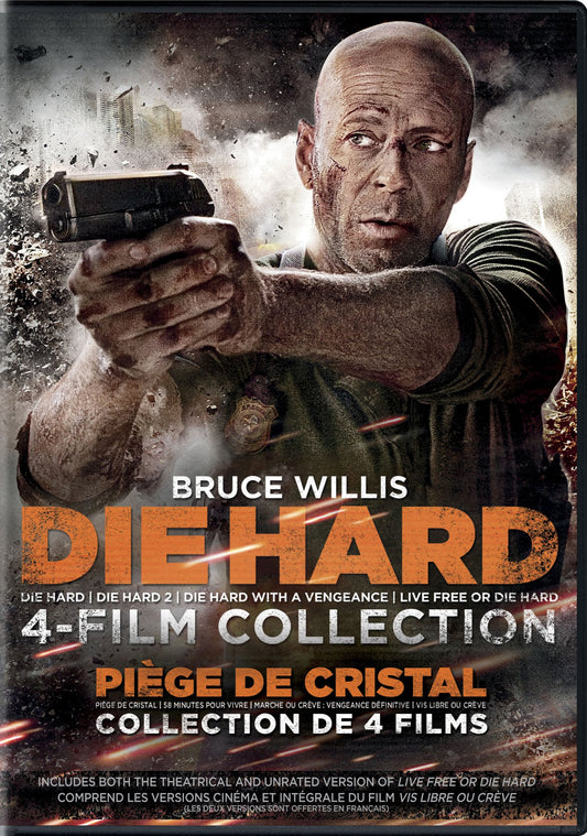 Die Hard 1-4 (Bilingual) [Very Good]