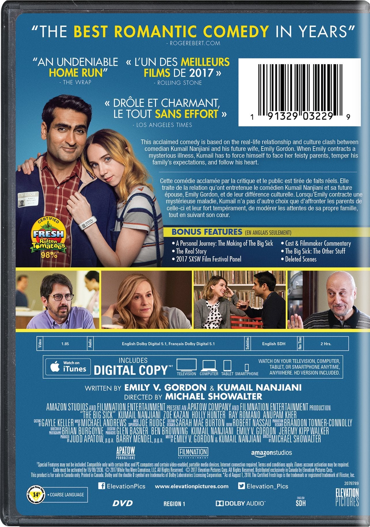 The Big Sick - DVD + Digital [Very Good]