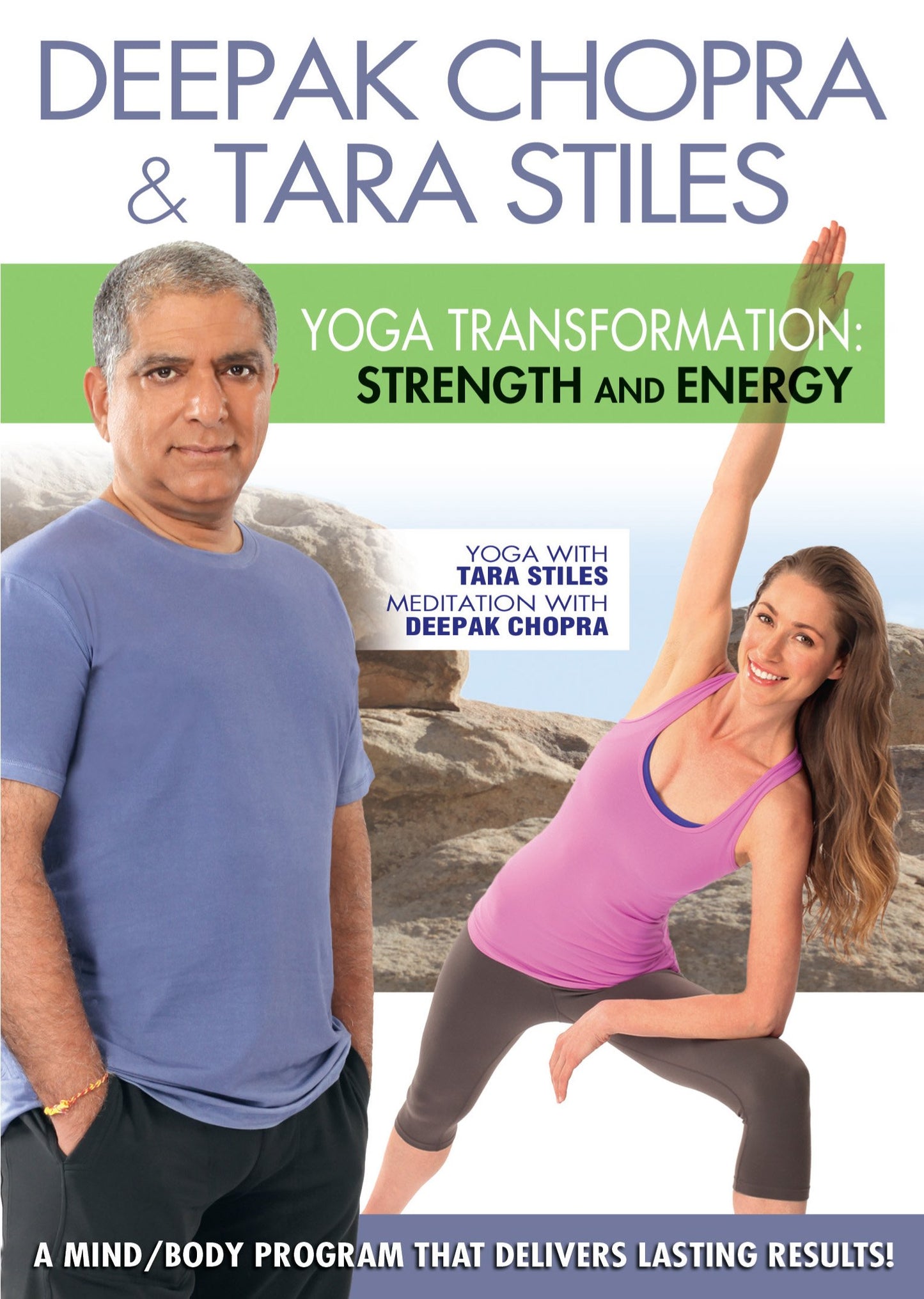 Deepak Chopra Yoga Transformation Strength & Energy [Very Good]