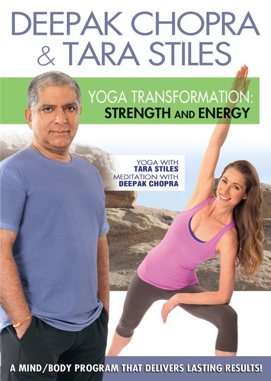Deepak Chopra Yoga Transformation Strength & Energy [Very Good]