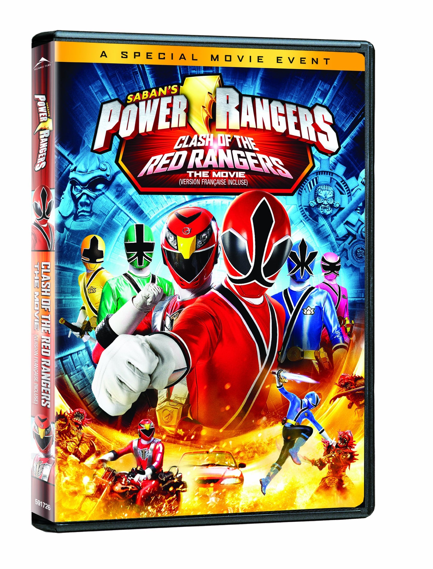 Pr: Clash Of The Red Rangers (Bilingual) [Very Good]