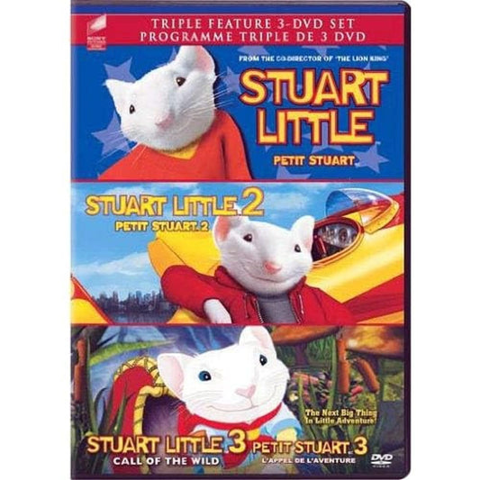Stuart Little 1 - 3 (Multi Feature, 3 discs) Bilingual [Very Good]