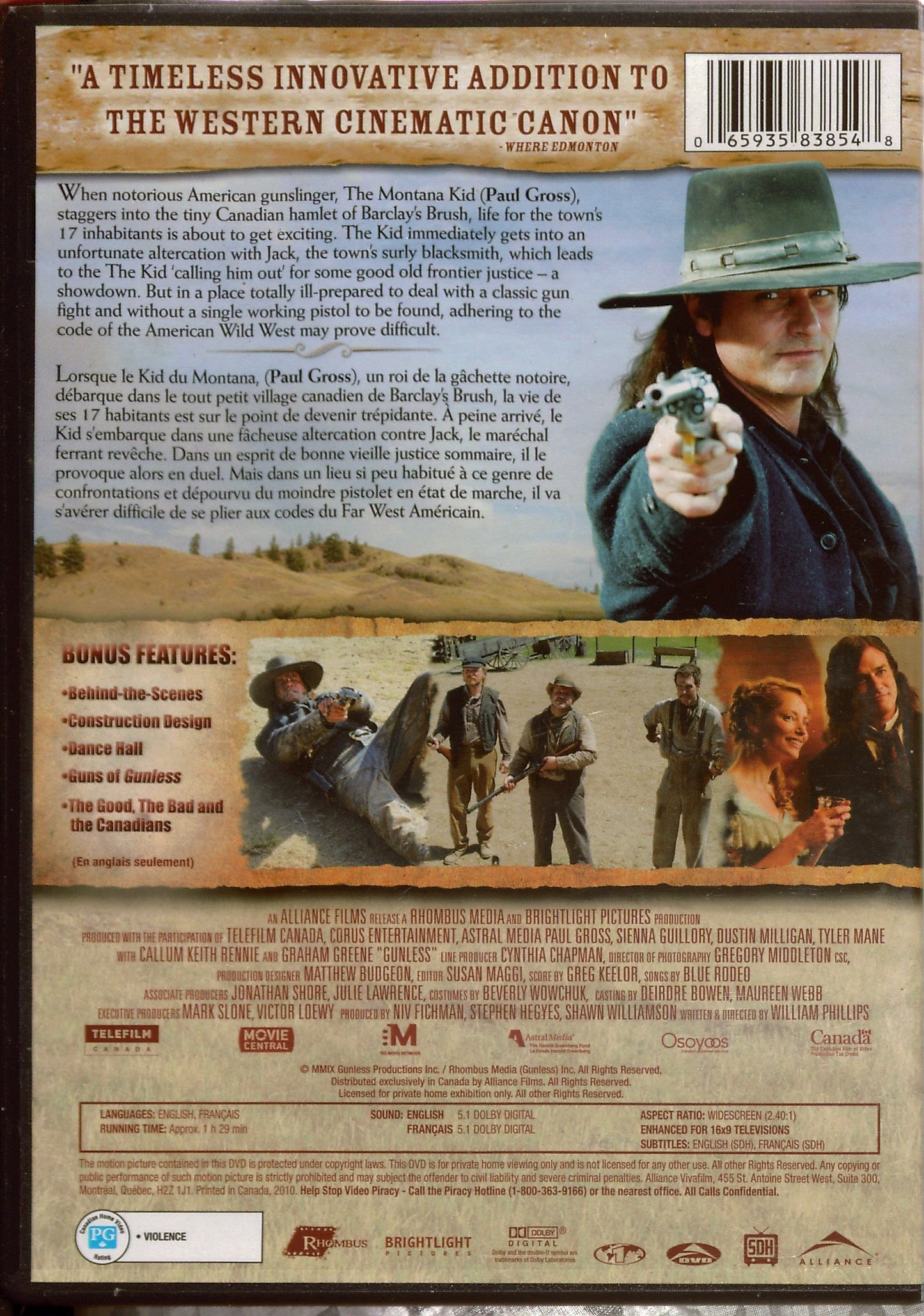 Gunless (Bilingual) [Very Good]