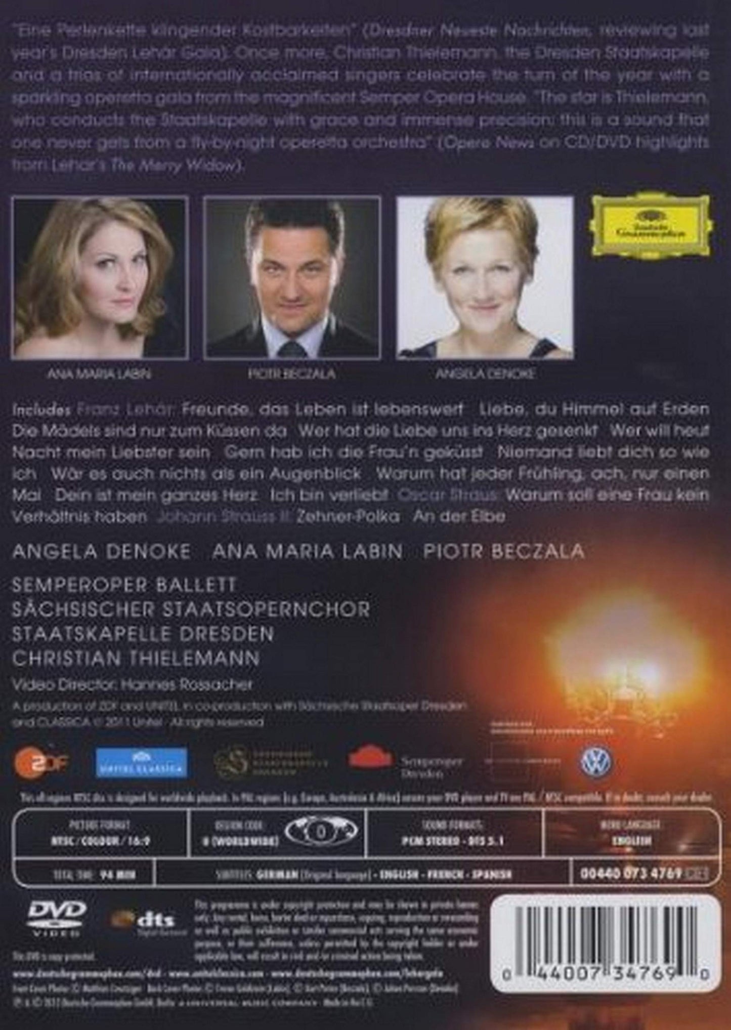 The Lehar Gala From Dresden (DVD) [Very Good]