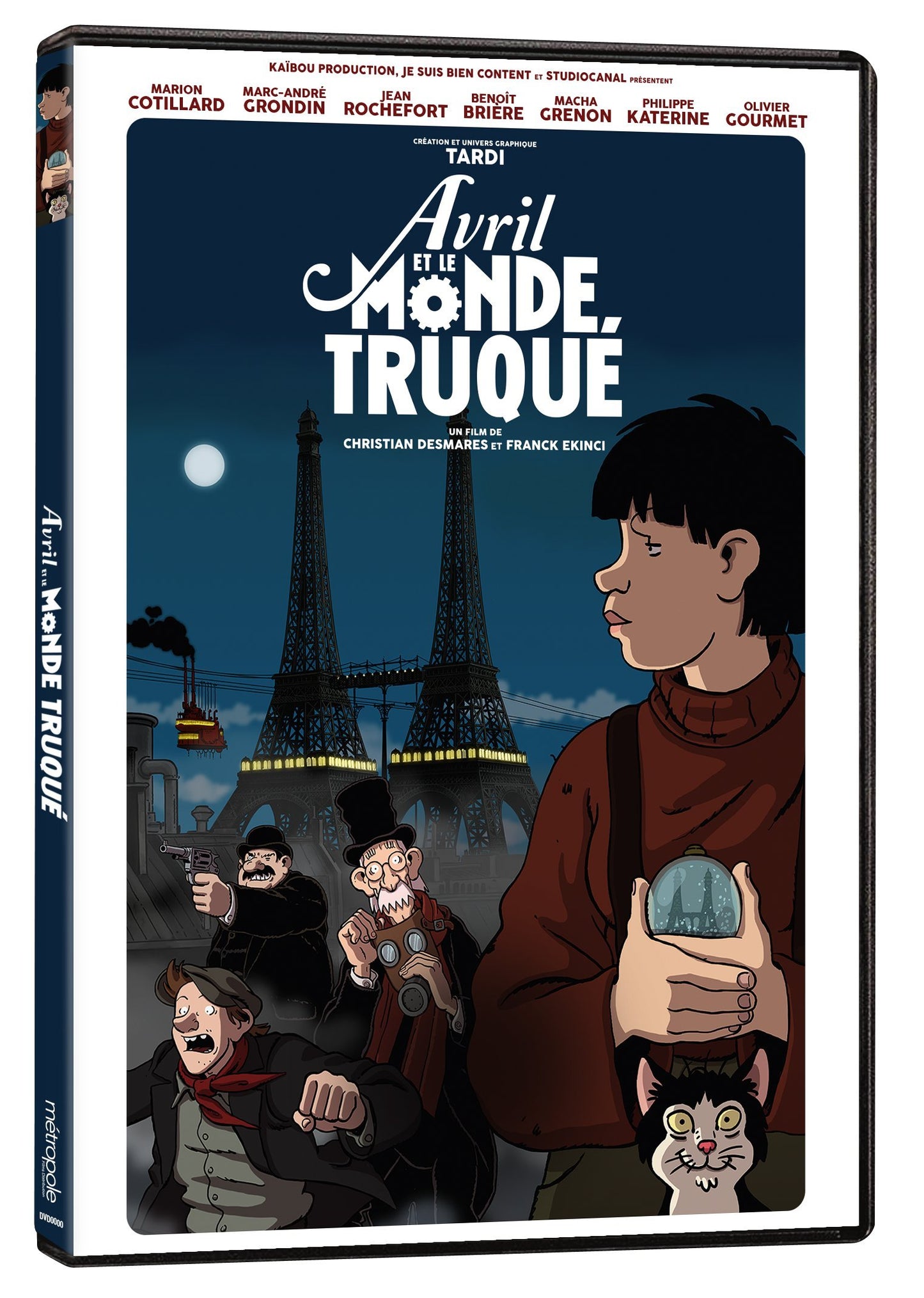 Avril et le monde truque (April and the Extraordinary World) (Bilingual) [Very