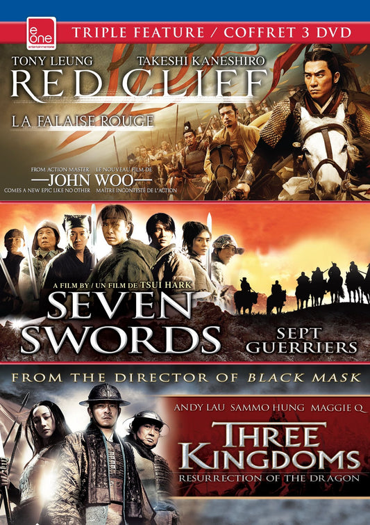 eOne Triple Feature Set 19 (Red Cliff - Theatrical Cut, Seven Swords, Three