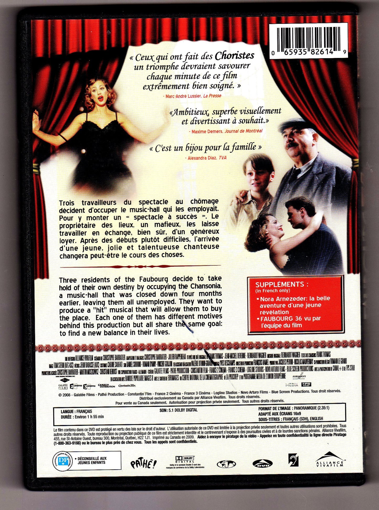 Faubourg 36 (Version francaise) [Very Good]