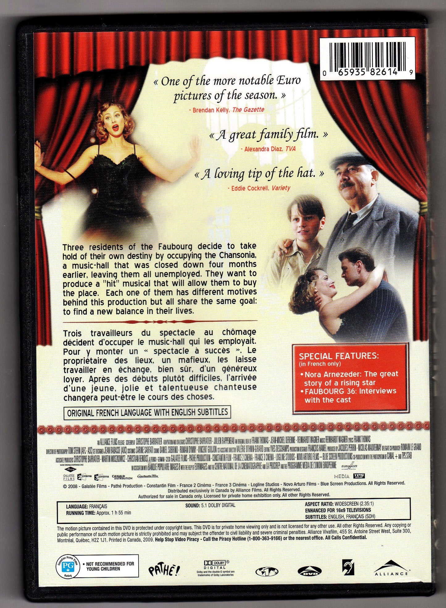 Faubourg 36 (Version francaise) [Very Good]