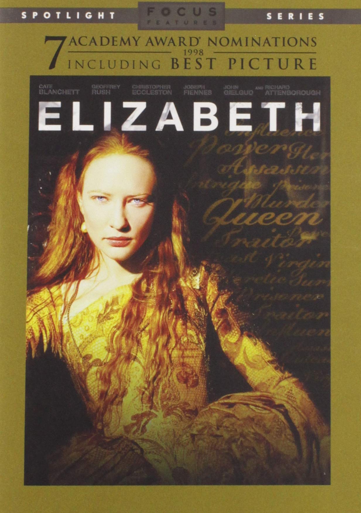 Elizabeth [DVD] [Very Good]