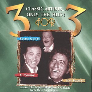 3 For3 [Audio CD] Goulet, Robert; Bennett, Tony and Martino, Al - Very Good