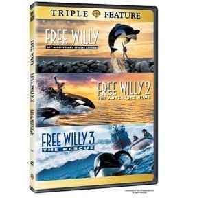 Free Willy Triple Feature (Free Willy / Free Willy 2: The Adventure Home / Free Willy 3: The Rescue) (Bilingual) [DVD] - Good