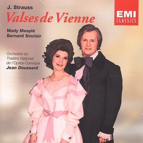 Vienna Waltzes-Comp Opera [Audio CD] Strauss Jr, Johann / Mesple / Sinclair / Doussard - Very Good