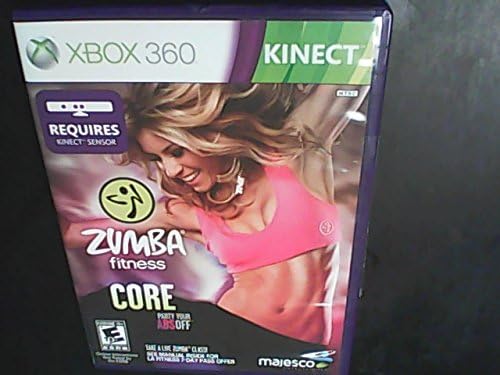 Zumba Fitness Core Xbox 360 Kinect - Standard Edition [video game] - Very Good