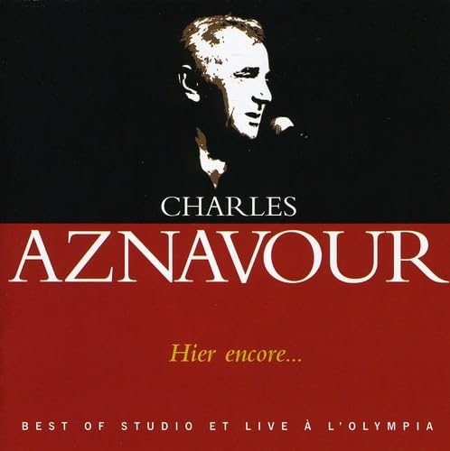 Hier Encore...Best Of Studio [Audio CD] Aznavour, Charles - Very Good