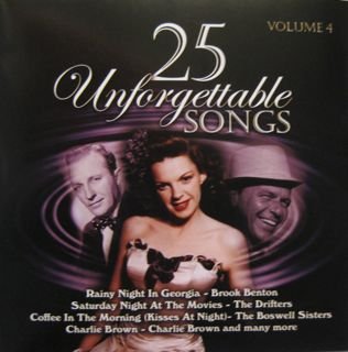 25 UNFORGETTABLE SONGS VOLUME 4 [Audio CD] VARIOUS - Very Good