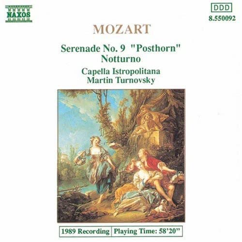 'Posthorn'/Serenade/Notturno [Audio CD] Capella Istropolitana and Mozart