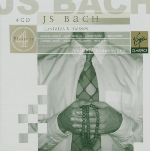 Cantatas & Masses [Audio CD] Bach; Schlick; Mellon; Lesne and Herreweghe - Very Good