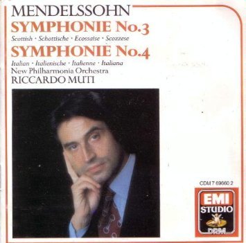 Symphony 3 " Scottish " [Audio CD] Mendelssohn - Very Good