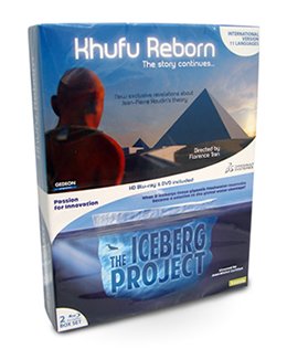 The Iceberg Project / Khufu Reborn - Ice Dream movie [Blu-ray + DVD] [DVD] Jean-Michel Corillion