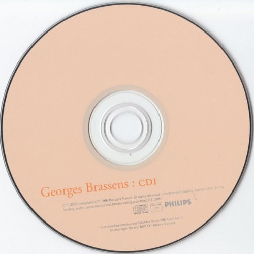 Les Copains D'Abord - 1996 - CDX2 [Audio CD] GEORGES BRASSENS - Good