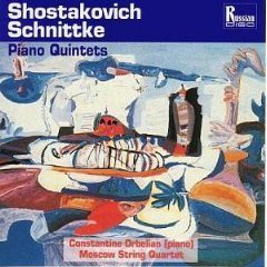Piano Quintets [Audio CD] Shostakovich; Schnittke and Moscow String Quartet - Good