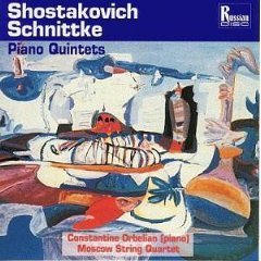 Piano Quintets [Audio CD] Shostakovich; Schnittke and Moscow String Quartet