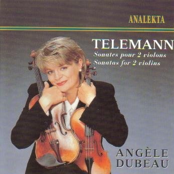 Sonatas for 2 Violins [Audio CD] Telemann and Dubeau