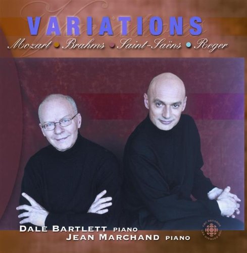 Variations [Audio CD] Mozart; Brahms; Reger; Bartlett and Marchand - Good