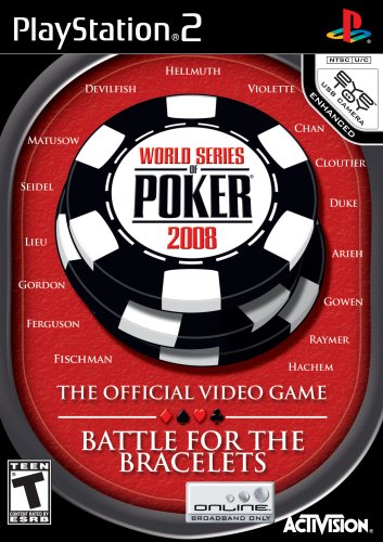 World Series of Poker 2008: Battle for the Bracelets - PlayStation 2 [video game]