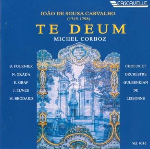 Carvalho Joao De Sousa (1745-1798): 'Te Deum' For Soloists Double Chorus And Orchestra. (Brig [Audio CD] VARIOUS ARTISTS - Very Good