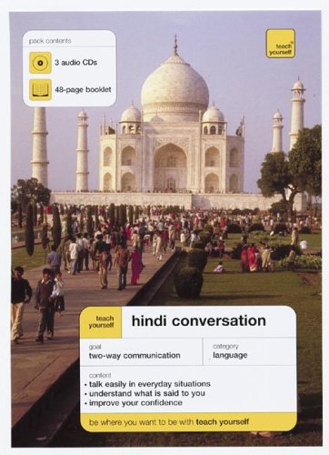 Teach Yourself Hindi Conversation (3CDs + Guide) Snell, Rupert