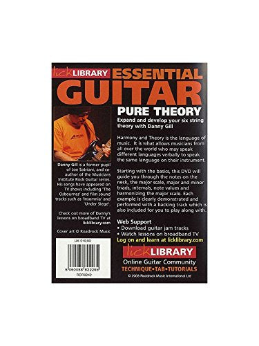 Essential Guitar Pure Theory: Harmony & Theory [Import] [DVD] - Good