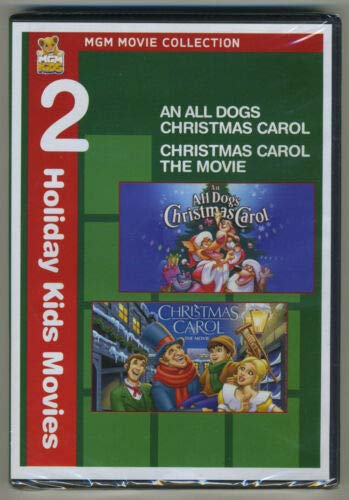 2 MGM Movie Collection - An All Dogs Christmas Carol - Christmas Carol The Movie [DVD] - Very Good