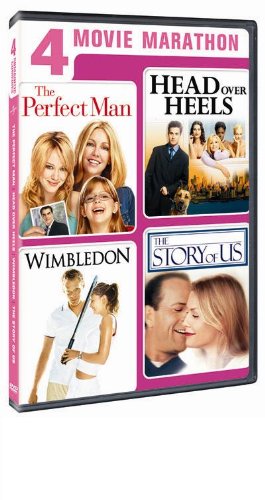 4 Movie Marathon: Romantic Comedy Collection (The Perfect Man / Head Over Heels / Wimbledon / The Story of Us) [DVD]