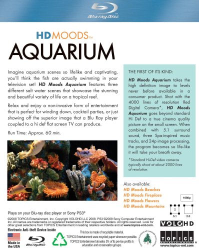 HD Moods Aquarium [Blu-ray] [Import] [Blu-ray]