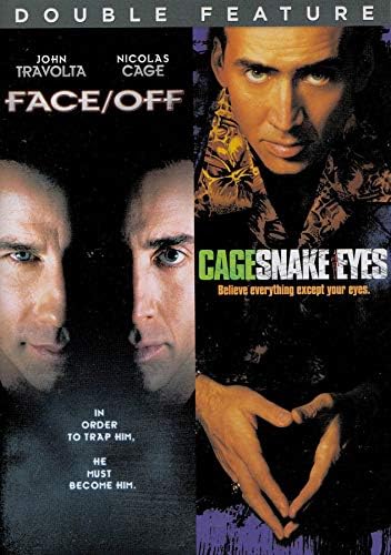 Face/Off / Snake Eyes (Double Feature) [DVD] - Very Good
