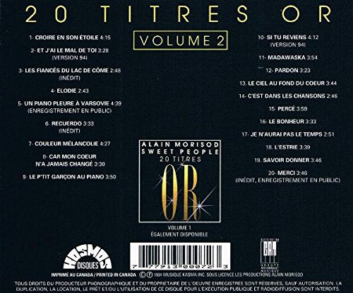 20 Titres En Or Vol.2 [Audio CD] - Very Good